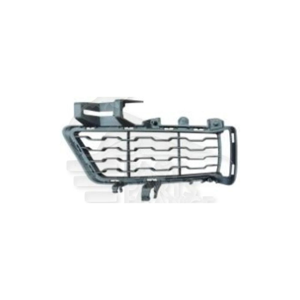 GRILLE DE PARE-CHOC AVANT-GAUCHE SANS EMPLACEMENT ANTI-BROUILLARD NOIRE pour BMW S3 F 30