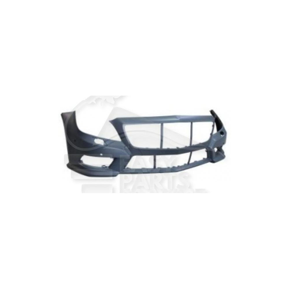 PARE-CHOC AVANT A PEINDRE AVEC PACKONTROL - AVEC LAVE PHARE - AMG pour MERCEDES CLASSE CLS - C218