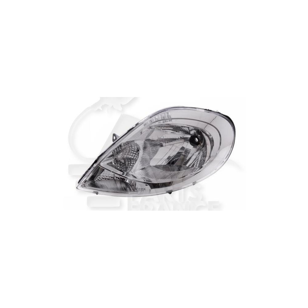 PHARE OPTIQUE GAUCHE H4 ÉLECTRIQUE SANS MOTEUR FEU BLANC pour NISSAN PRIMASTAR