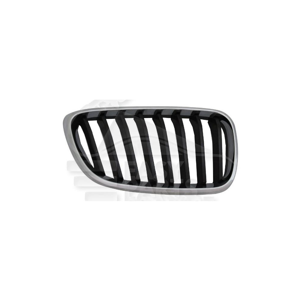 GRILLE DE CALANDRE DROIT CHROMEE/NOIRE pour BMW S2