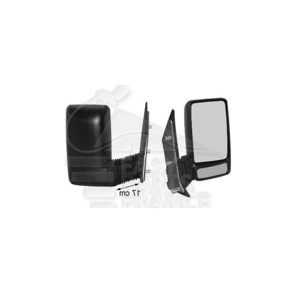 RÉTROVISEUR DROIT MANUEL BRAS LONG 225 MM pour IVECO DAILY