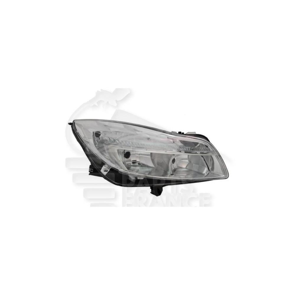 PHARE OPTIQUE DROIT H1+H7 ÉLECTRIQUE AVEC MOTEUR pour OPEL INSIGNIA