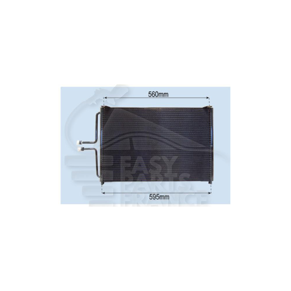 CONDENSEUR 2.0 8V/16V - 3.0 V6 570 X 390 X 20 pour RENAULT ESPACE