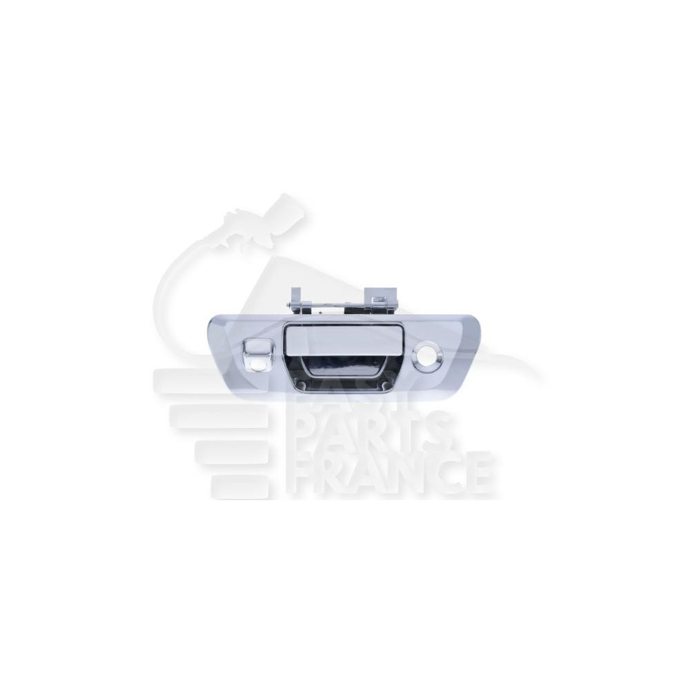 POIGNÉE PORTE DE COFFRE CHROME  et  CAMERA pour NISSAN NAVARA