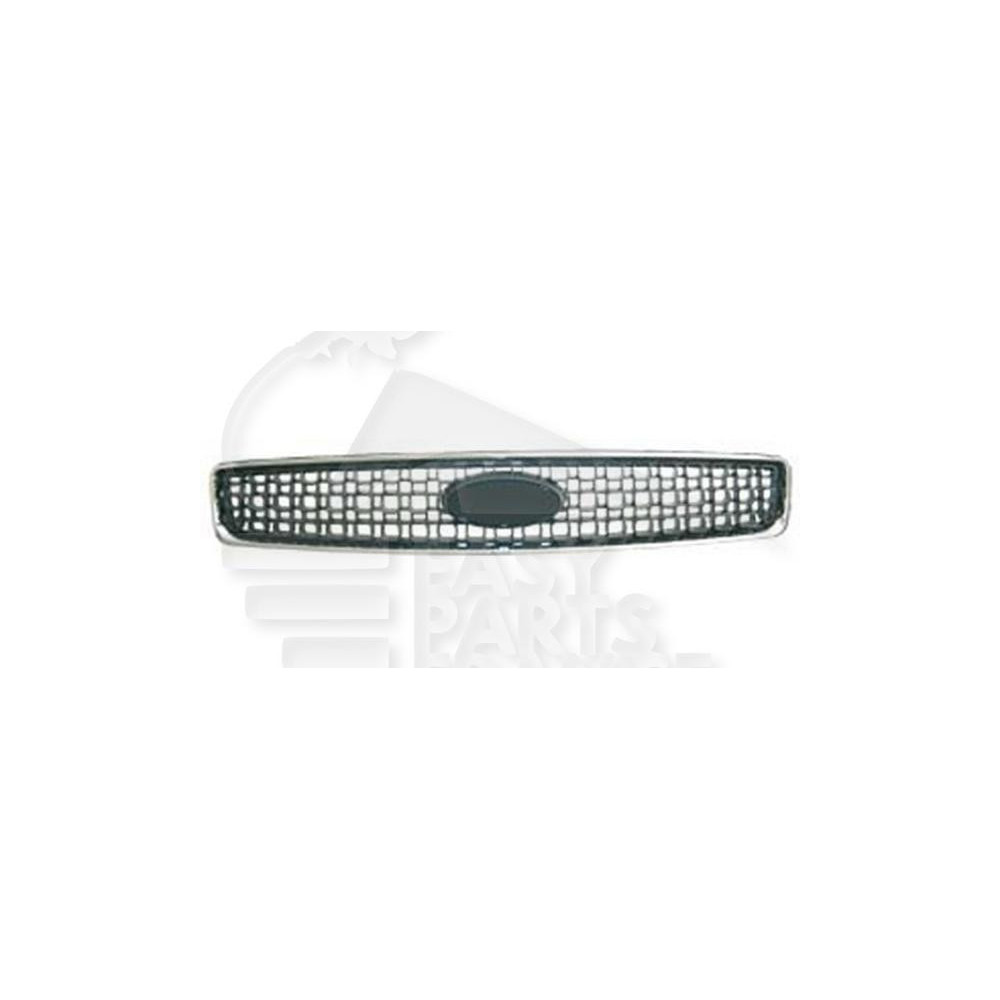 GRILLE DE CALANDRE CHROMEE pour FORD FUSION