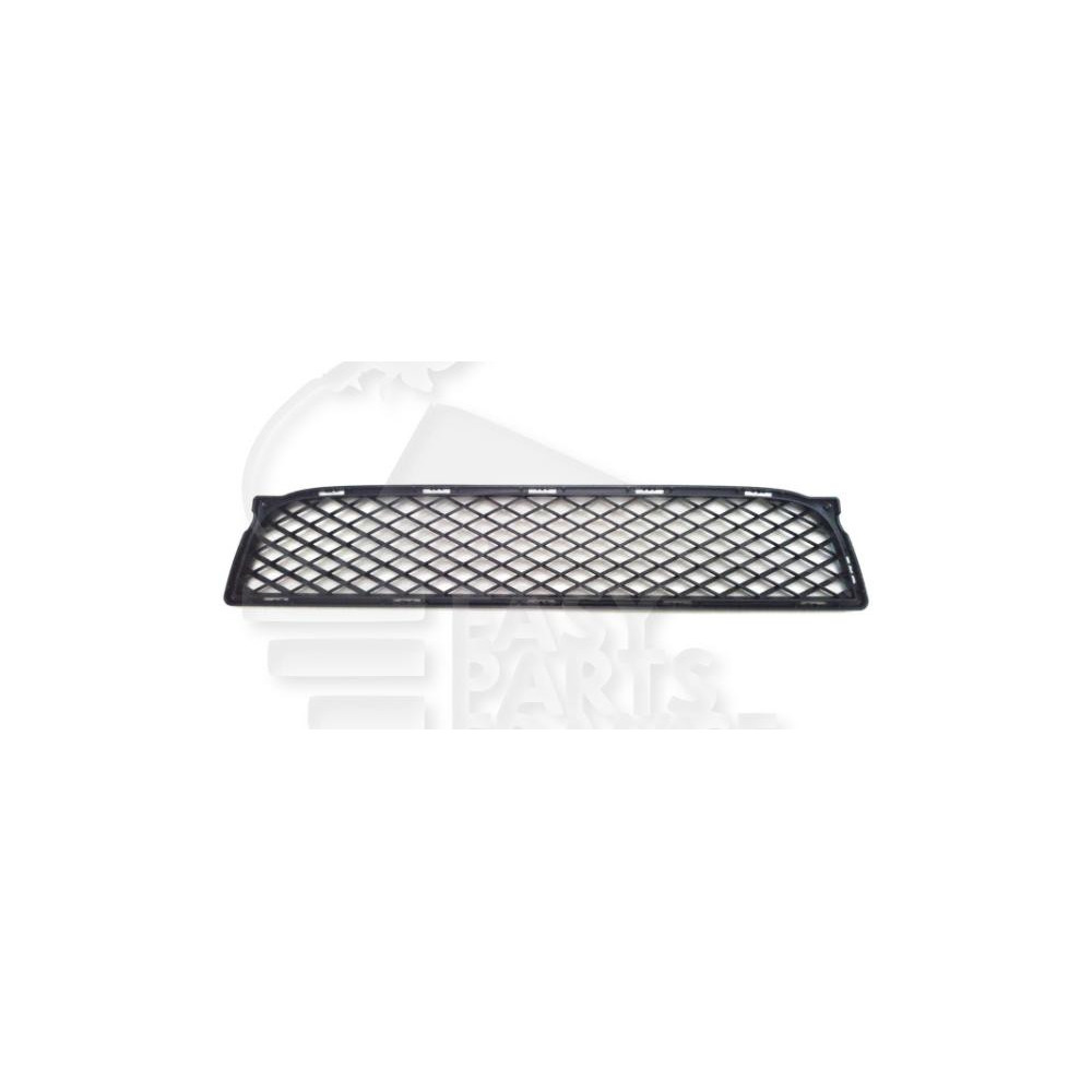 GRILLE DE PARE-CHOC AVANT CENTRALE NOIRE pour SMART SMART