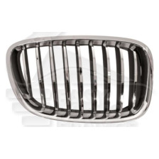 GRILLE DE CALANDRE D CHROMEE - NOIRE 