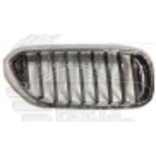 GRILLE DE CALANDRE D CHROMEE/NOIRE/CHROMEE 