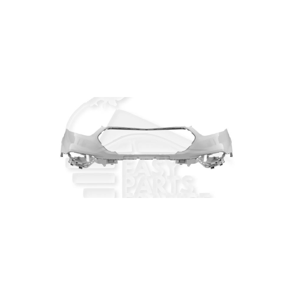 PARE-CHOC AVANT A PEINDRE AVEC EMPLACEMENT MOULURE LATÉRAL pour FORD TRANSIT CUSTOM
