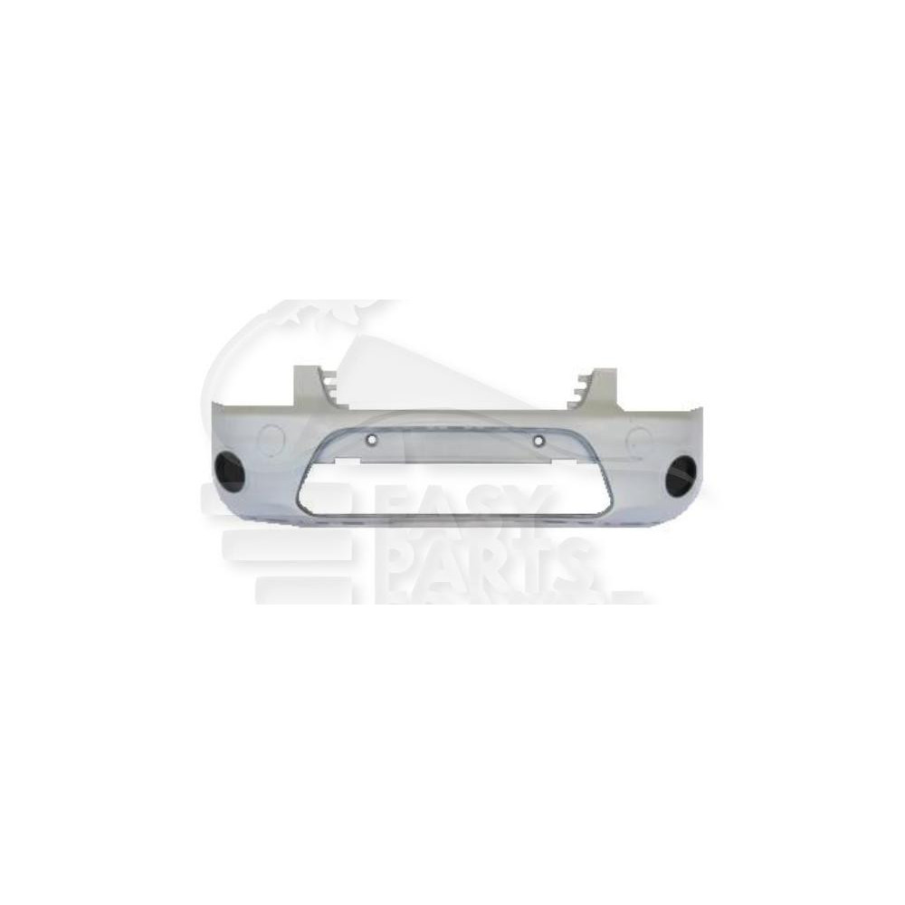 PARE-CHOC AVANT A PEINDRE SANS EMPLACEMENT ANTI-BROUILLARD pour FORD TRANSIT CONNECT