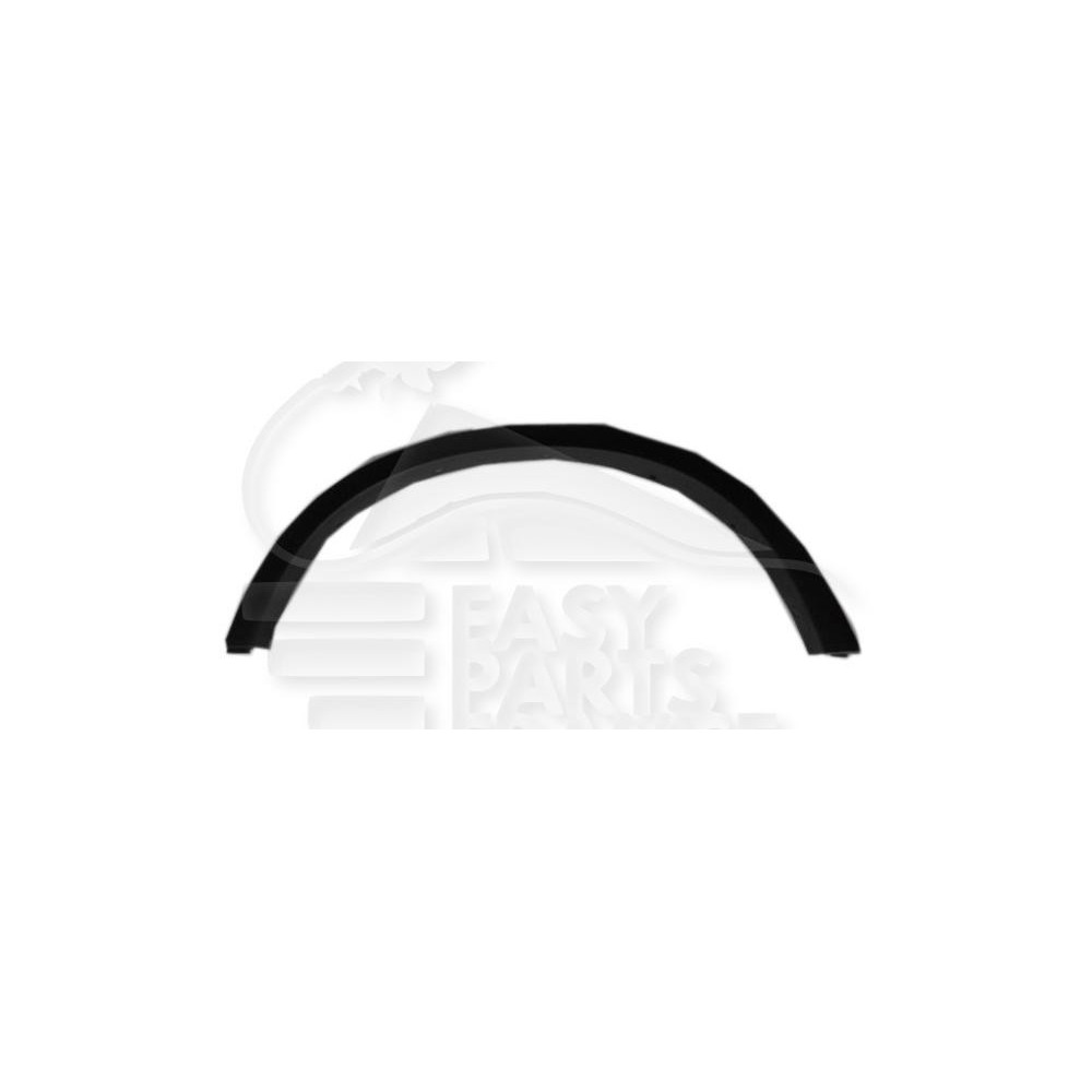 ELARGISSEUR AILE ARRIÈRE-DROIT NOIR pour BMW X3