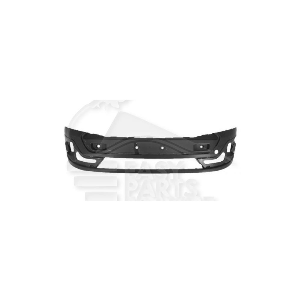 PARE-CHOC AVANT INFÉRIEUR NOIR pour FORD TRANSIT CUSTOM