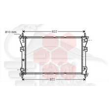RADIATEUR 2.3 - 2.4TD/TDDI 770 X 400 X 26 pour FORD TRANSIT