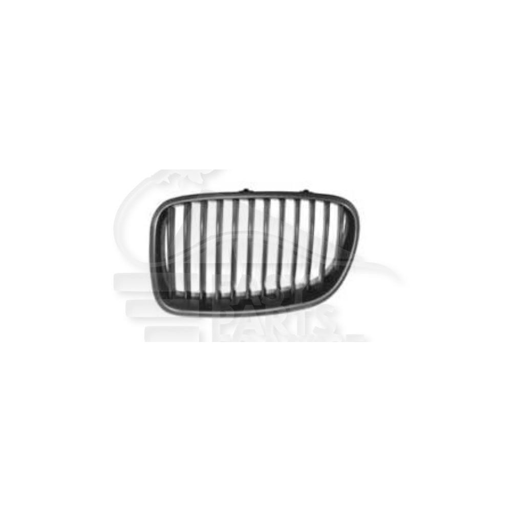 GRILLE DE CALANDRE GAUCHE NOIRE pour BMW S5 E60