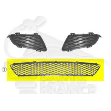 GRILLE CENTRALE DE PARE-CHOC AVANT NOIRE pour MAZDA MAZDA 6