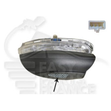 FEU DE RÉTROVISEUR DROIT BLANC LED  et  FEU DE SOL pour VOLKSWAGEN GOLF