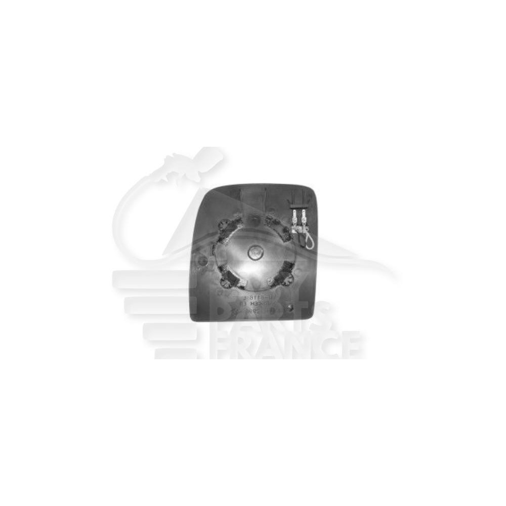 GLACE DE RÉTROVISEUR DROIT SUPÉRIEUR DOUBLE CHAUFFANT pour PEUGEOT EXPERT
