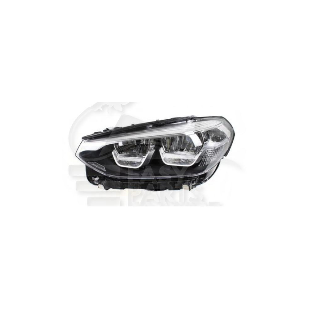 PHARE OPTIQUE GAUCHE H7 LED ÉLECTRIQUE AVEC MOTEUR pour BMW X3