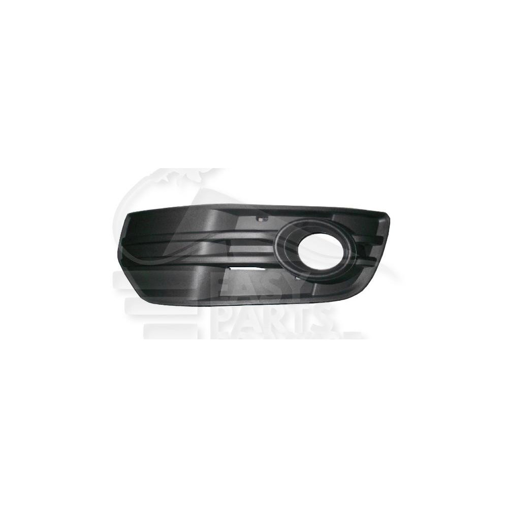 GRILLE DE PARE-CHOC AVANT-GAUCHE NOIRE AVEC EMPLACEMENT ANTI-BROUILLARD pour AUDI Q5