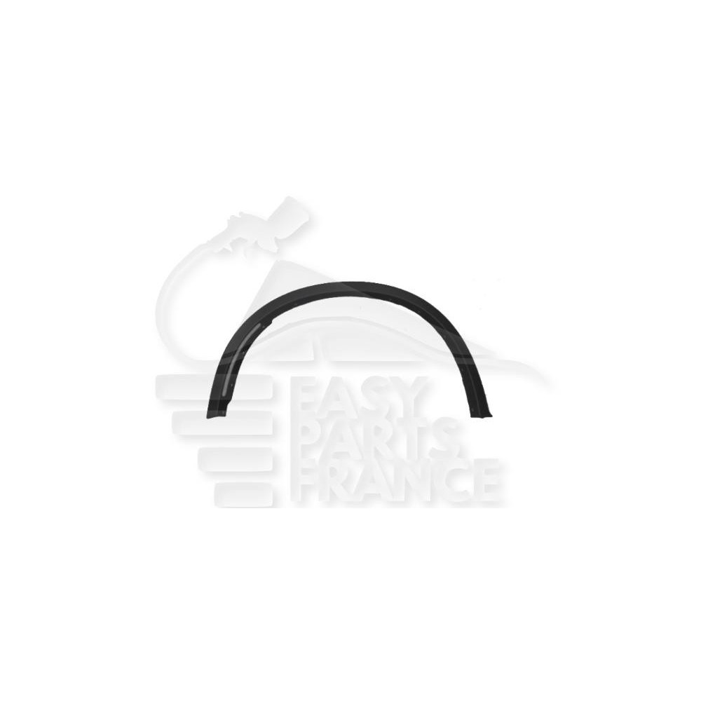 ELARGISSEUR AILE AVANT-GAUCHE NOIR pour BMW X6