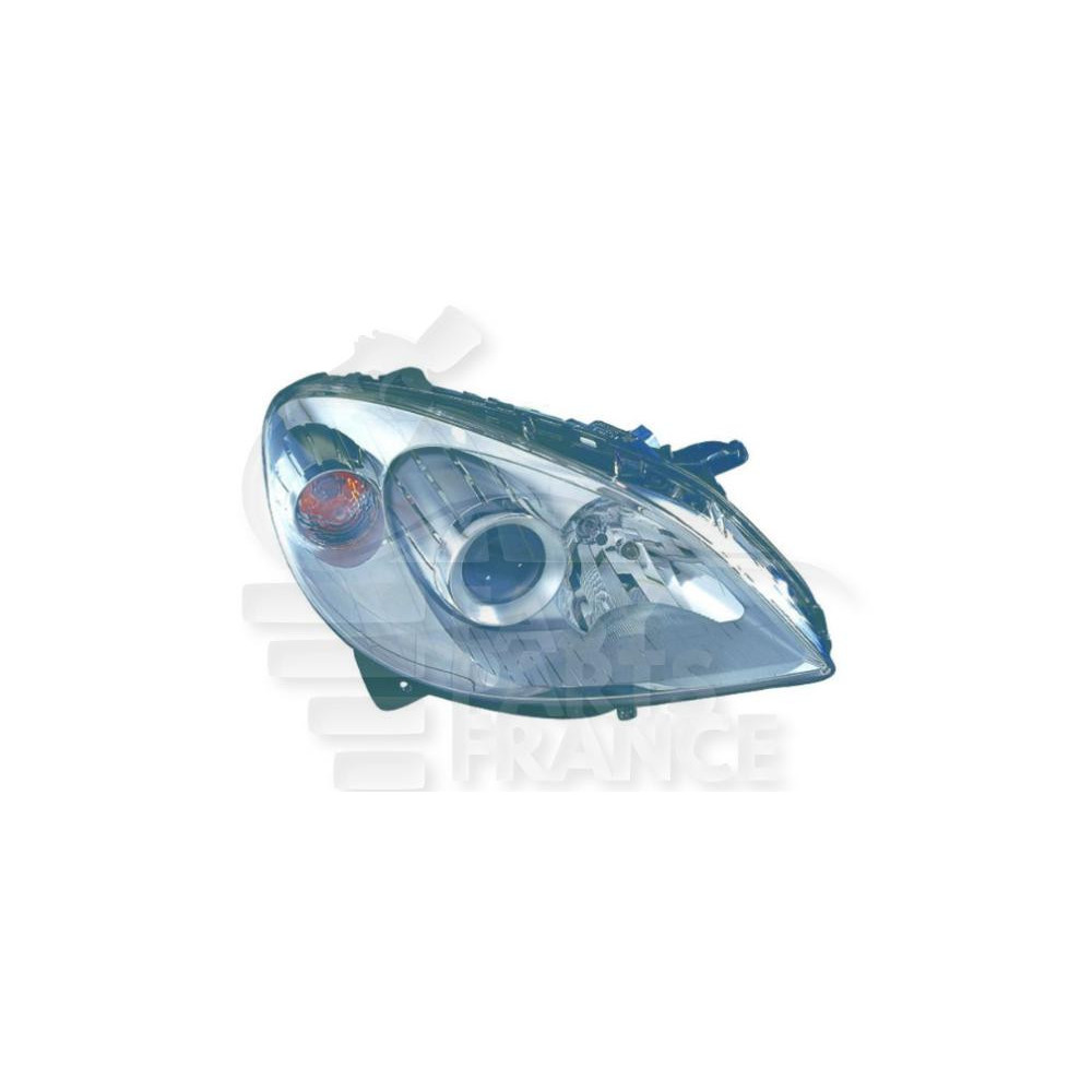 PHARE OPTIQUE DROIT H7+H7 FEU BLANC REG PNEUMATIQUE pour MERCEDES CLASSE B - W245