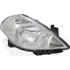 PHARE OPTIQUE DROIT H4 ÉLECTRIQUE SANS MOTEUR pour NISSAN TIIDA