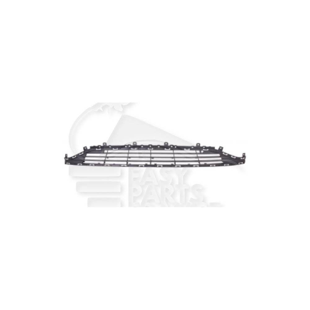 GRILLE DE PARE-CHOC AVANT CENTRALE NOIRE pour OPEL ASTRA