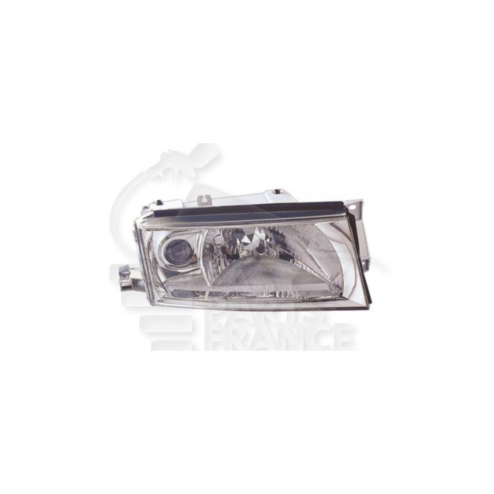 PHARE OPTIQUE DROIT H4+H3 ÉLECTRIQUE SANS MOTEUR pour SKODA OCTAVIA
