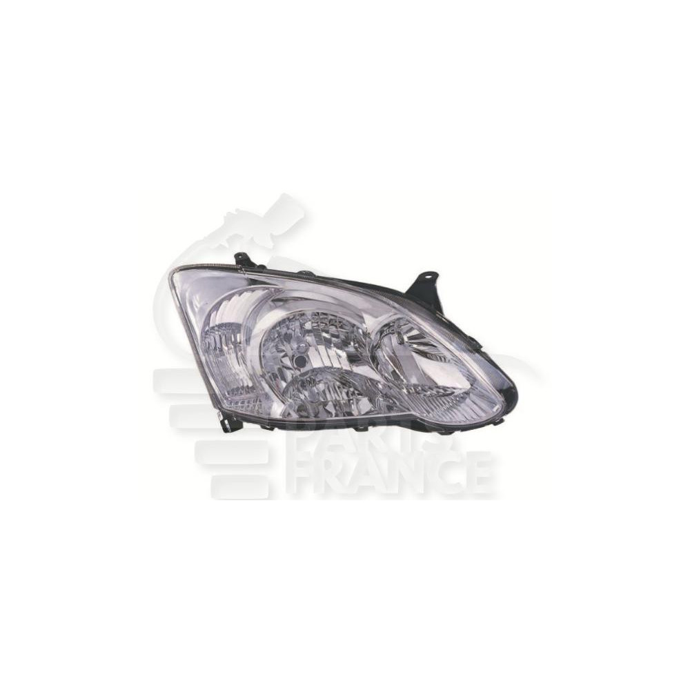 PHARE OPTIQUE DROIT H7+H7 ÉLECTRIQUE AVEC MOTEUR MONTAGE ICHIKCH pour TOYOTA COROLLA