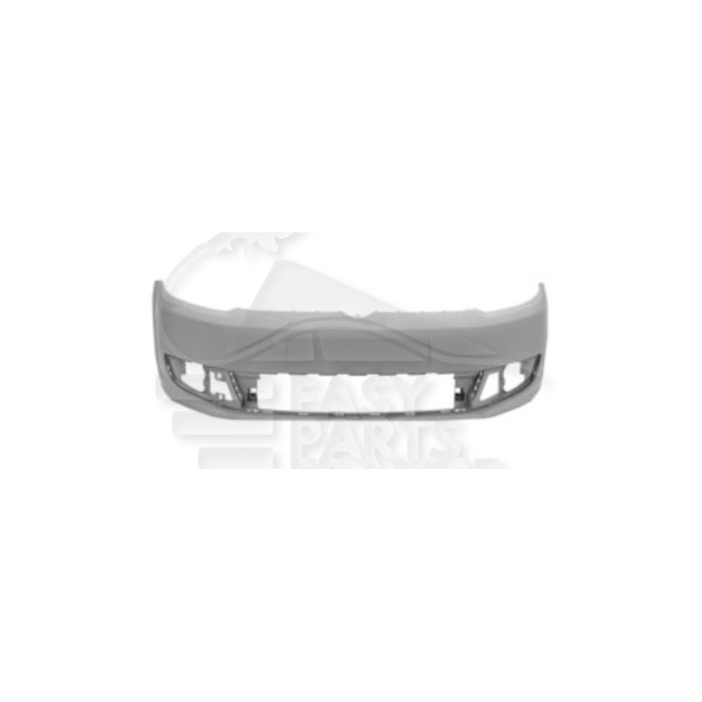 PARE-CHOC AVANT A PEINDRE SANS LAVE PHARE pour VOLKSWAGEN CADDY