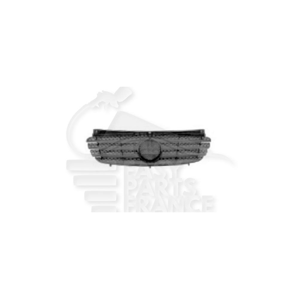 GRILLE DE CALANDRE NOIRE MODÈLE VITO pour MERCEDES VITO - VIANO - W639