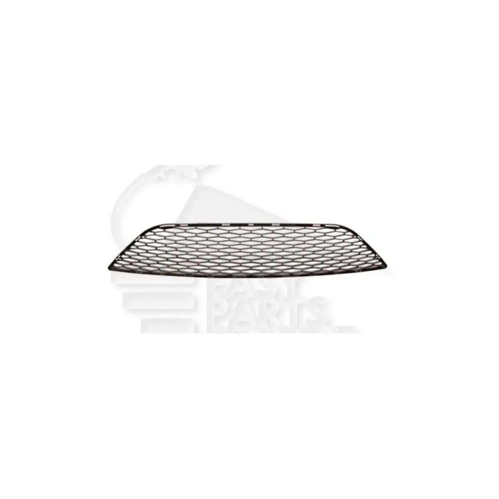 GRILLE CENTRALE DE PARE-CHOC AVANT NOIRE pour SEAT IBIZA