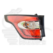 FEU ARG LED BAS FOND ROUGE 