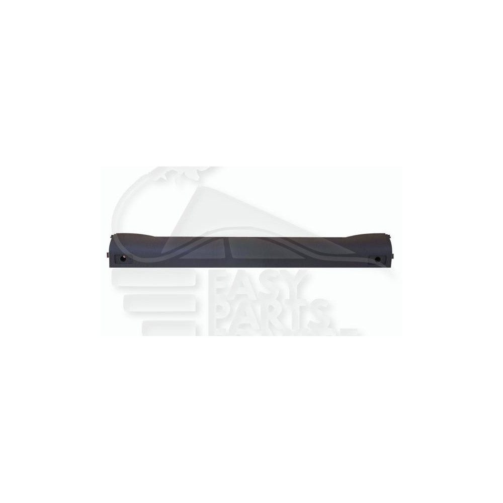 PARE-CHOC ARRIÈRE CENTRAL NOIR SANS PACKONTROL pour VOLKSWAGEN LT II