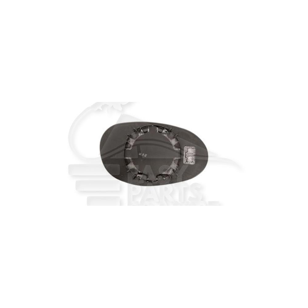 GLACE DE RÉTROVISEUR GAUCHE CHAUFFANT CONVEXE pour SMART SMART