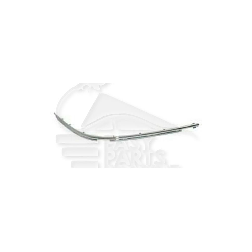 MOULURE CHROMEE DE PARE-CHOC AVANT-DROIT pour BMW S5 E39