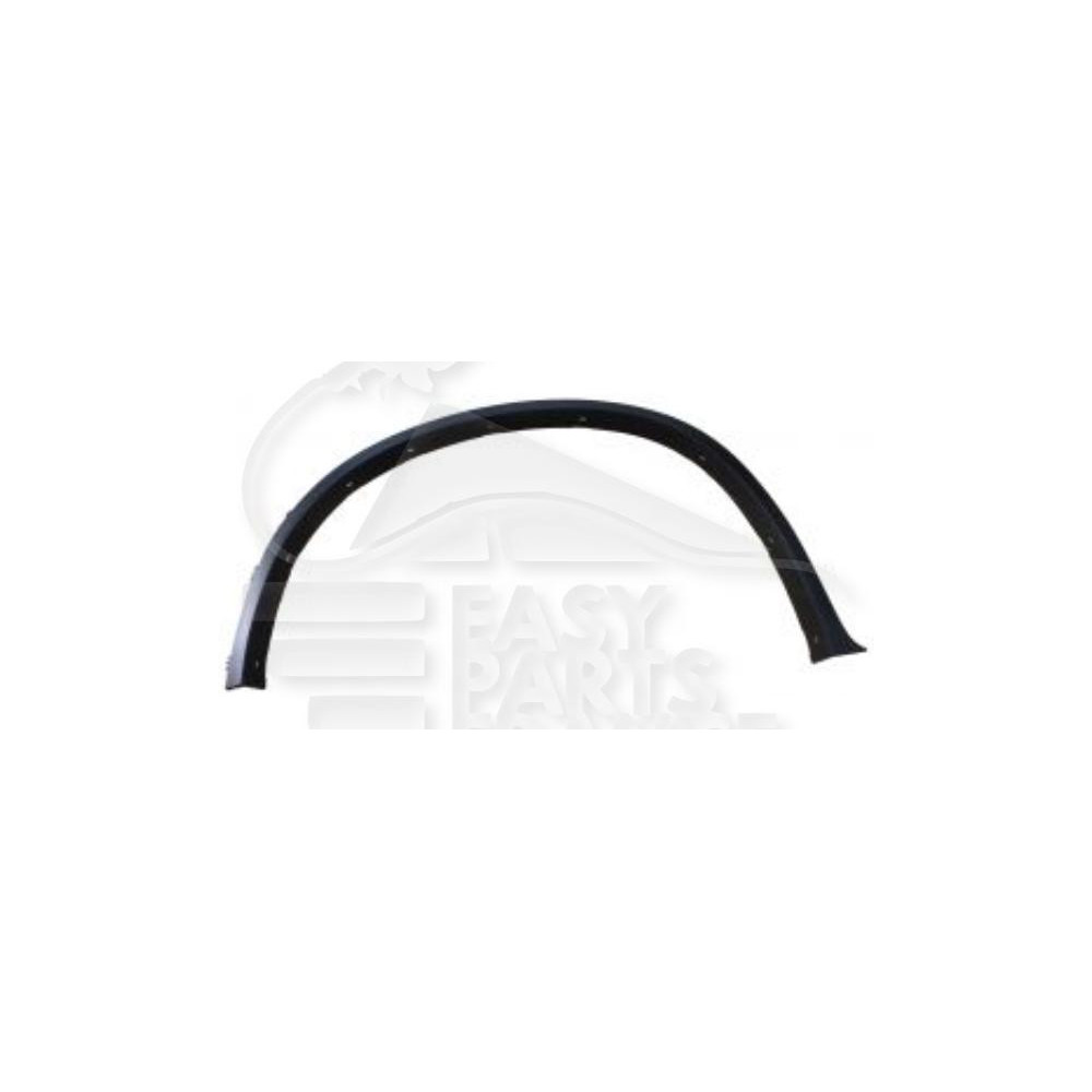 ELARGISSEUR AILE AVANT-GAUCHE NOIR pour BMW X6