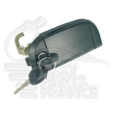POIGNÉE PORTE EXTÉRIEUR AVANT-GAUCHE NOIRE AVEC CLES pour VOLKSWAGEN TRANSPORTER