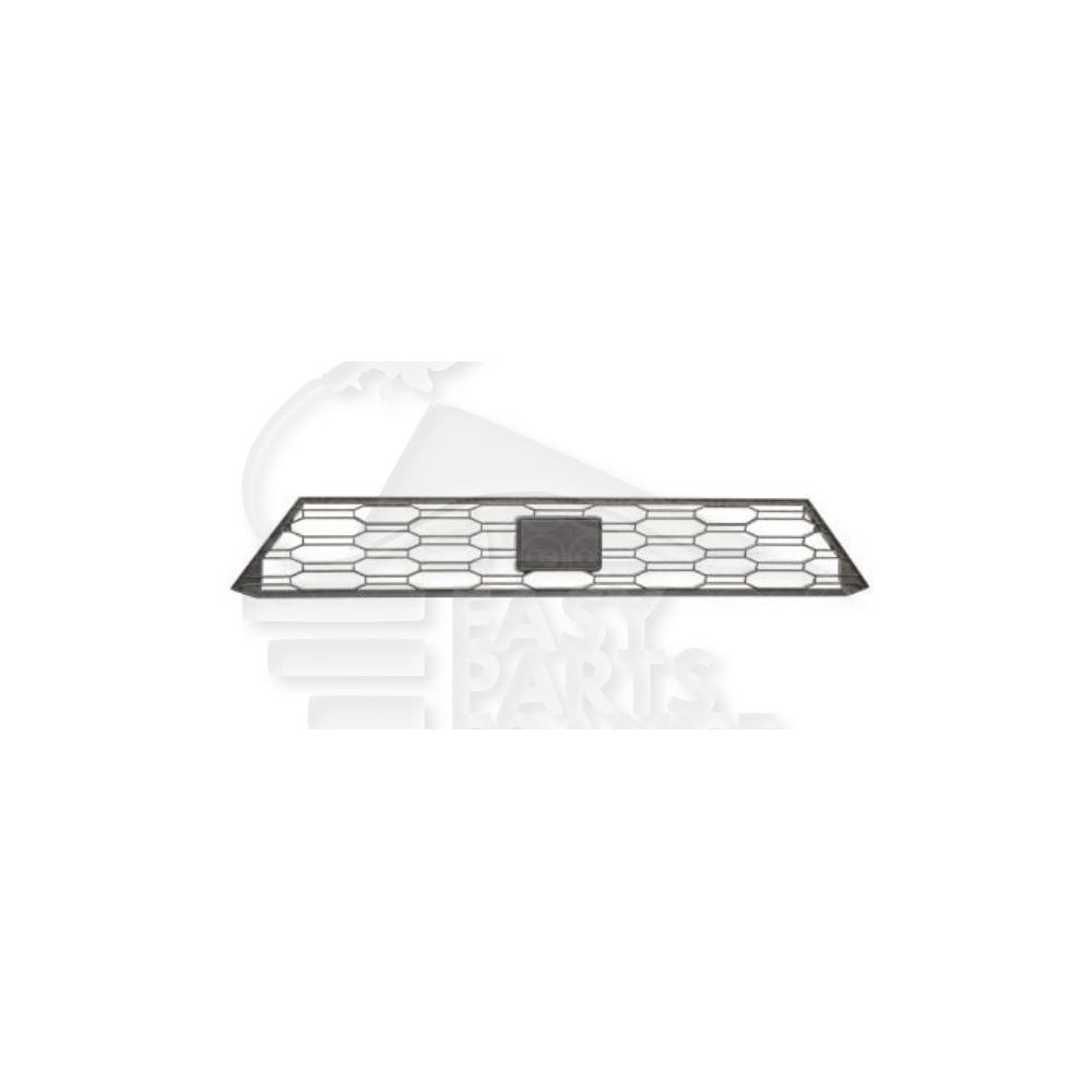 GRILLE CENTRALE DE PARE-CHOC AVANT NOIRE pour SEAT IBIZA