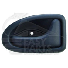POIGNÉE PORTE INTÉRIEUR ARRIÈRE-DROIT NOIRE pour RENAULT TRAFIC