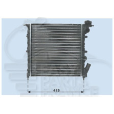 RADIATEUR 1.1 RL - RN SANS CLIM 350 X 377 X 30 pour RENAULT CLIO