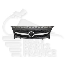 GRILLE DE CALANDRE NOIRE AVEC MOULURE CHROMEE pour OPEL ASTRA