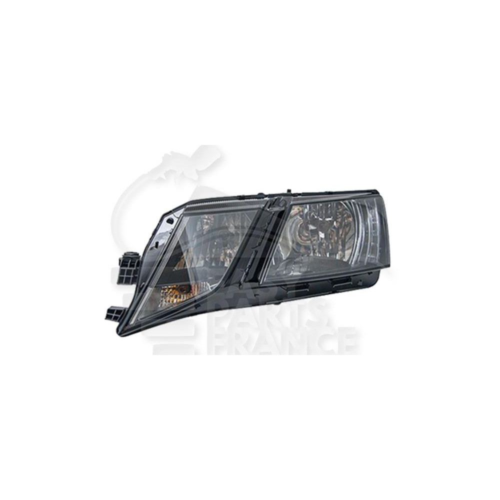 PHARE OPTIQUE GAUCHE H7+H7 ÉLECTRIQUE AVEC MOTEUR  et  FEU DE JOUR LED pour SKODA OCTAVIA