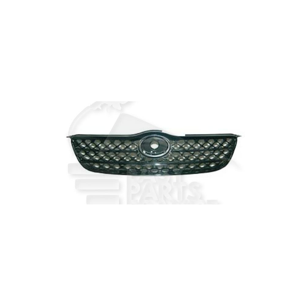 GRILLE DE CALANDRE CHROMEE → 06/04 pour TOYOTA COROLLA