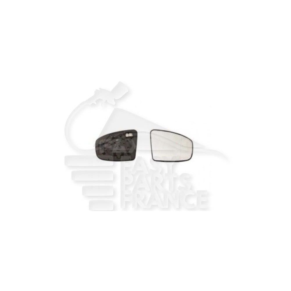 GLACE DE RÉTROVISEUR DROIT CHAUFFANT pour INFINITI QX70