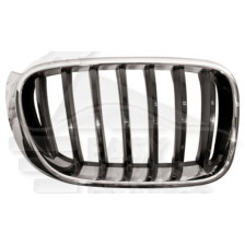 GRILLE DE CALANDRE AVD CHROMEE - NOIRE 