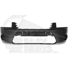 PARE-CHOC AVANT NOIR SANS EMPLACEMENT ANTI-BROUILLARD pour FORD TRANSIT CONNECT