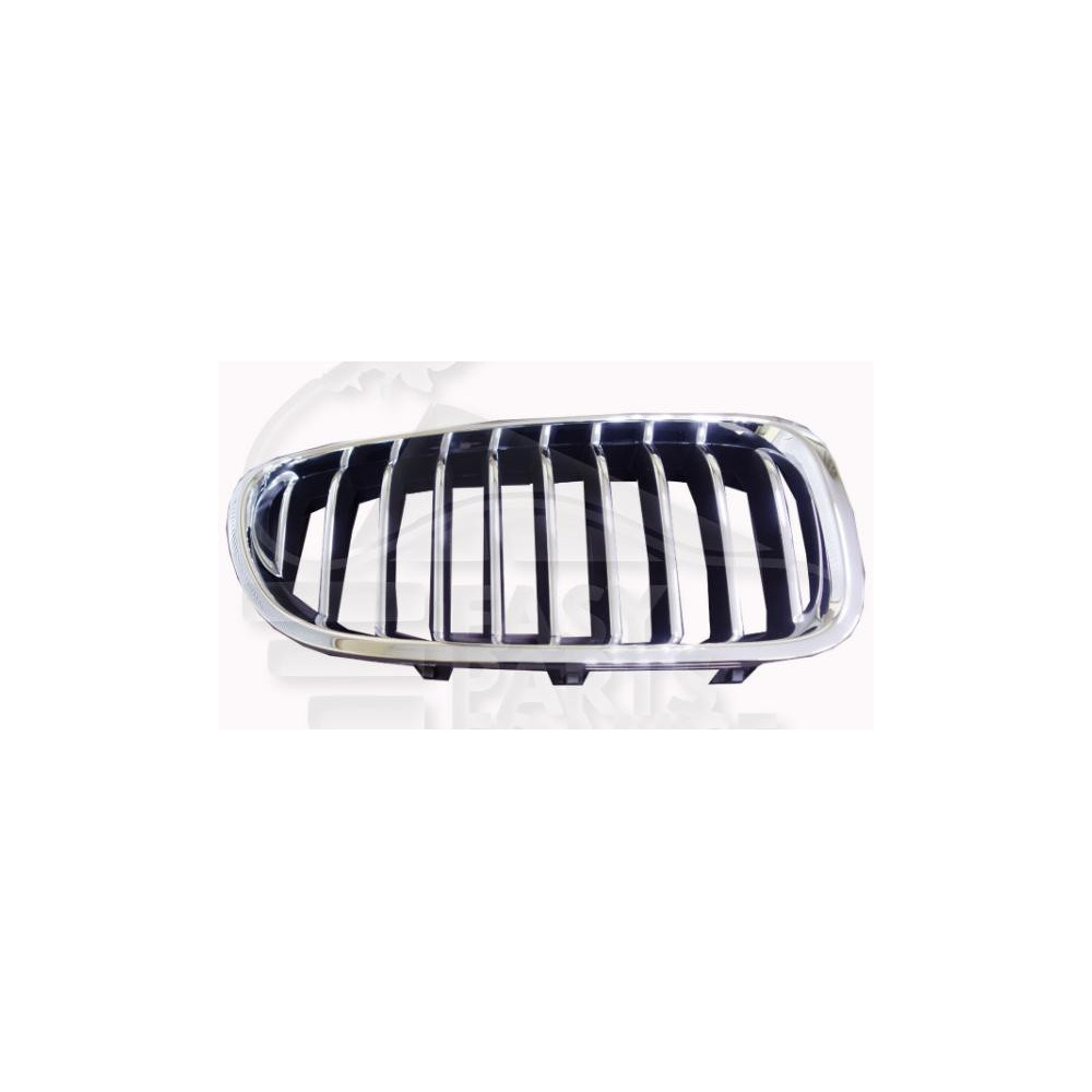 GRILLE DE CALANDRE DROIT CHROMEE - NOIRE pour BMW S5 E60