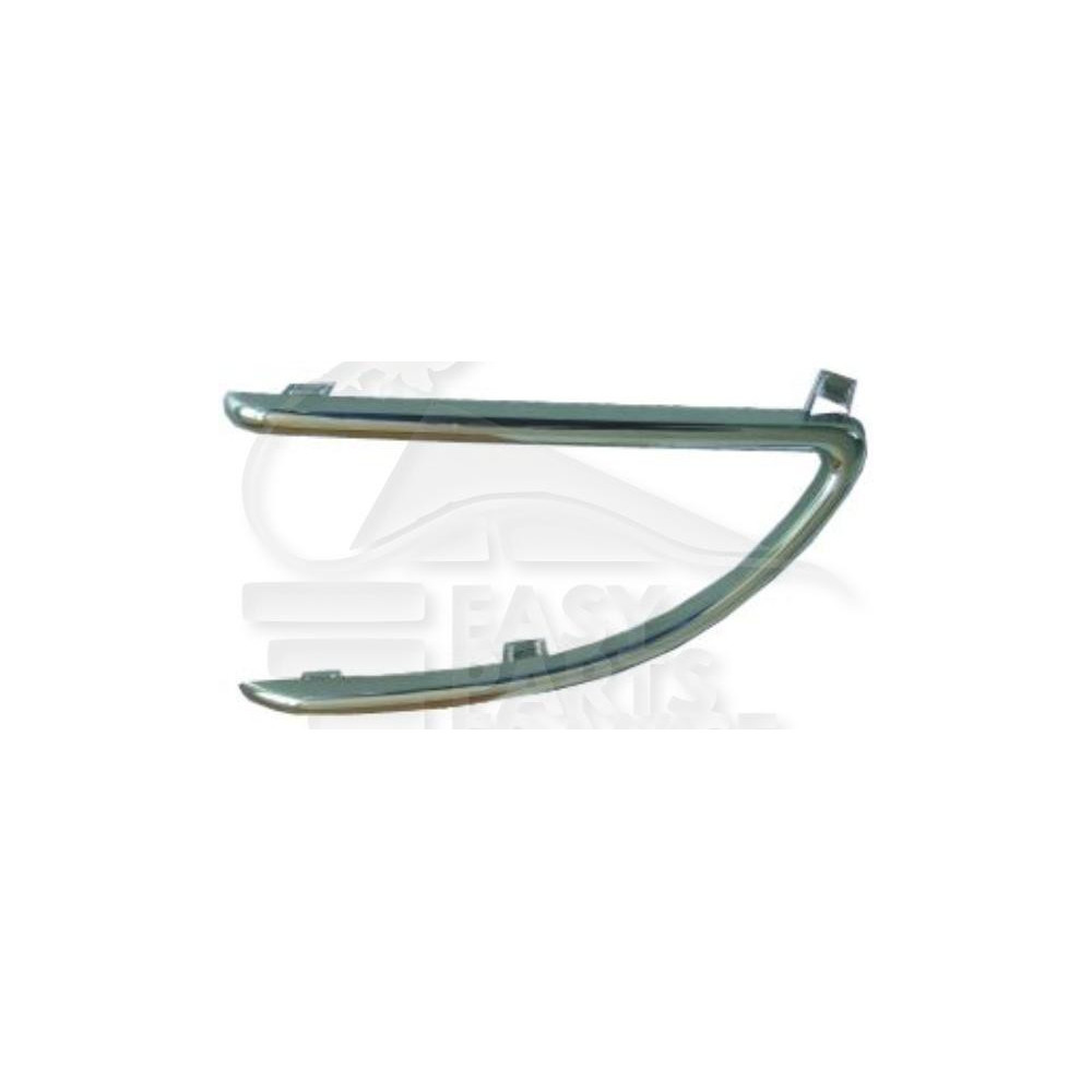 MOULURE DE GRILLE CHROMEE DE PARE-CHOC AVANT-DROIT pour LANCIA YPSILON