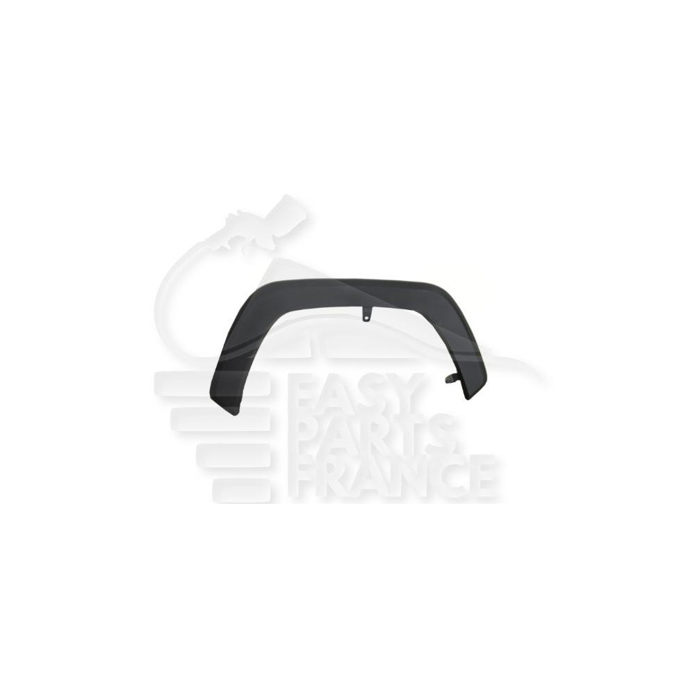 ELARGISSEUR AILE AVANT-DROIT NOIR MODÈLE ADVENTURE/TRAIL/TRD pour TOYOTA RAV 4